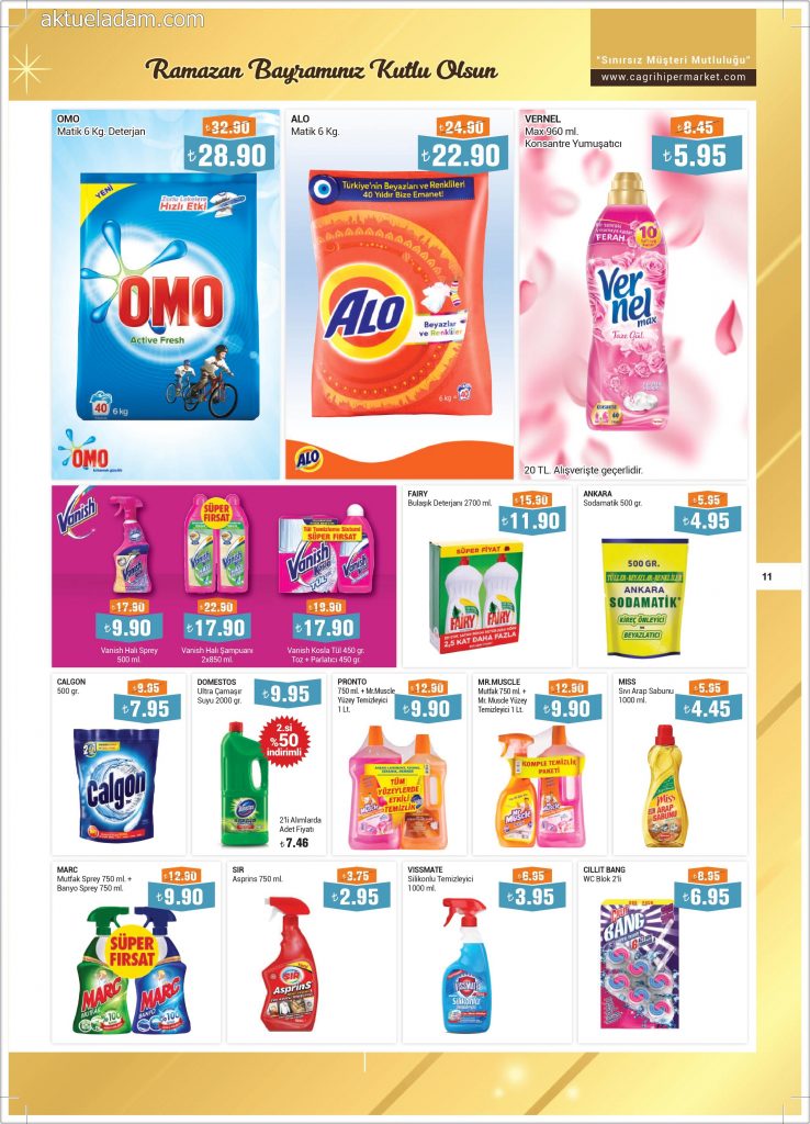 Çağrı 8 Haziran 19 Haziran 2018 İndirim Kataloğu 11