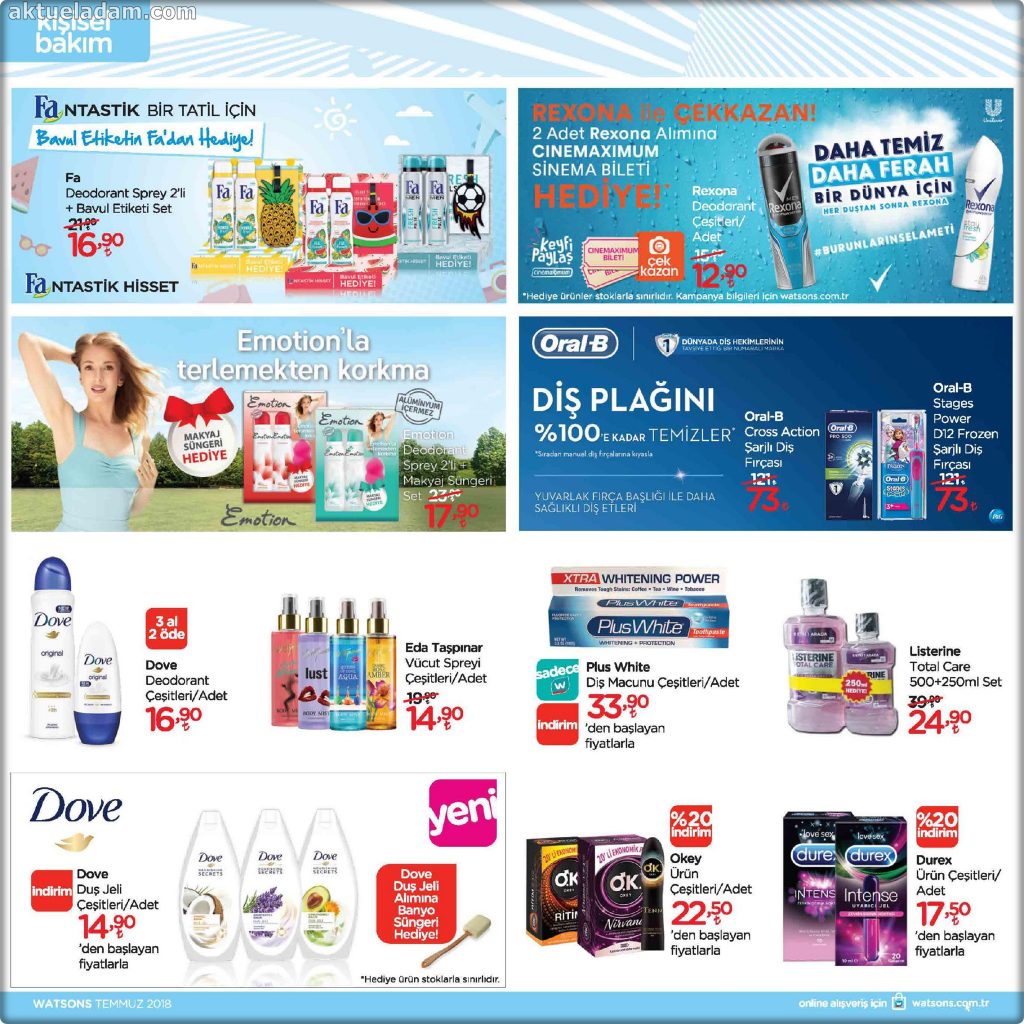 Watsons 5 Temmuz 1 Ağustos 2018 Kataloğu 22