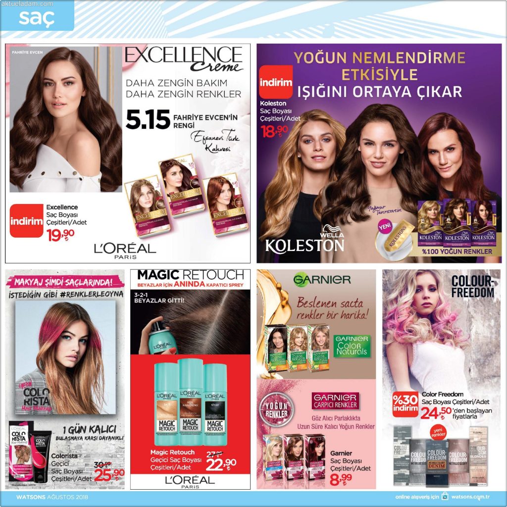 Watsons 2 Ağustos 6 Eylül 2018 Kataloğu 18
