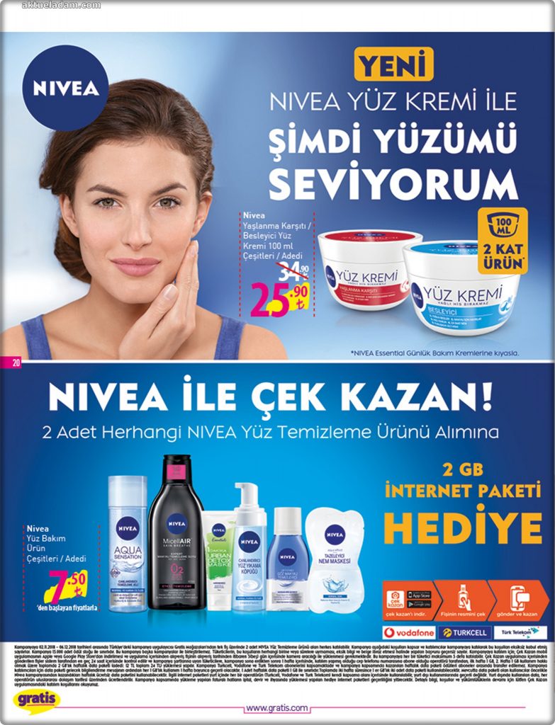 Gratis 2 Kasım 6 Aralık 2018 İndirim Kataloğu 20