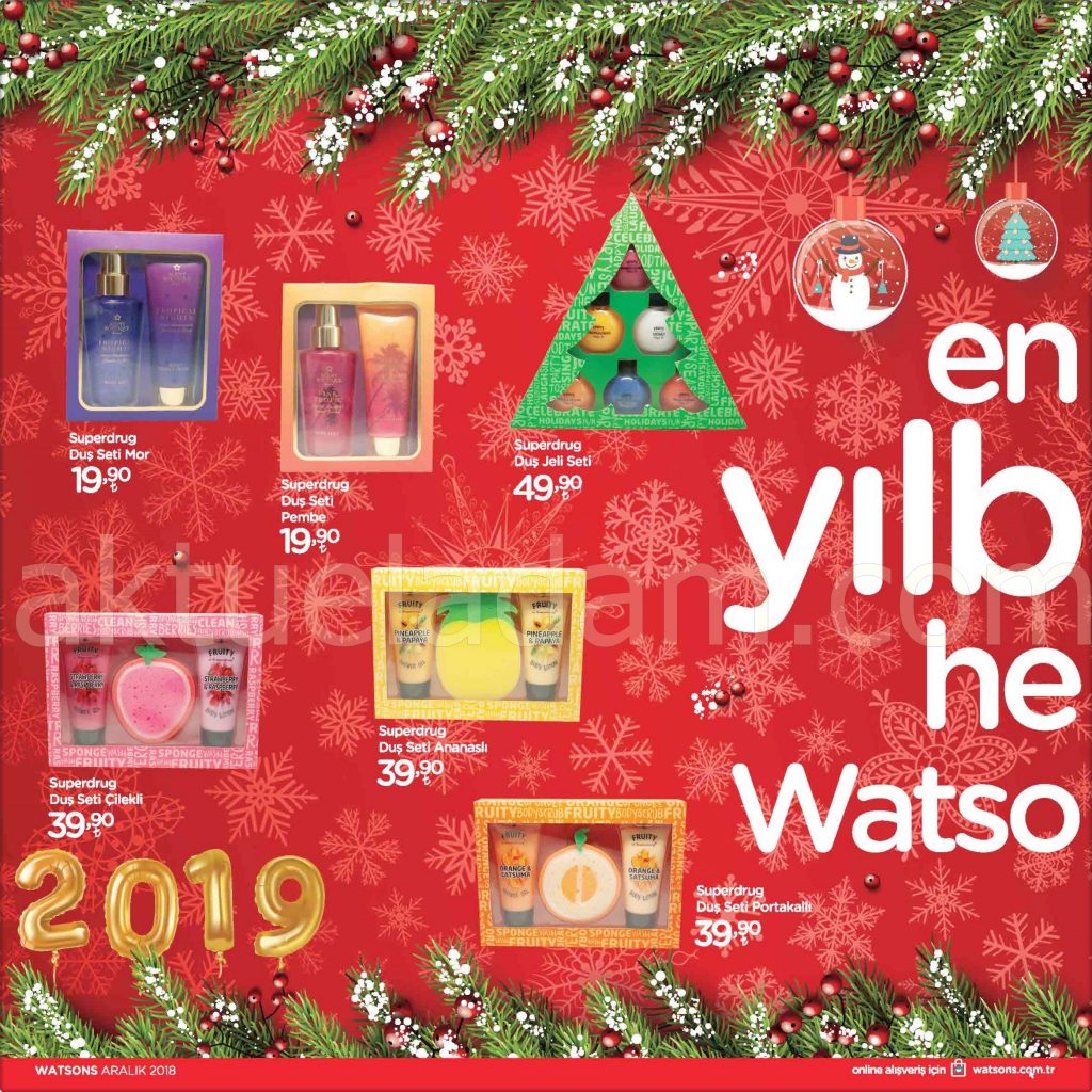 Watsons 2019 Yılbaşı Kataloğu 4