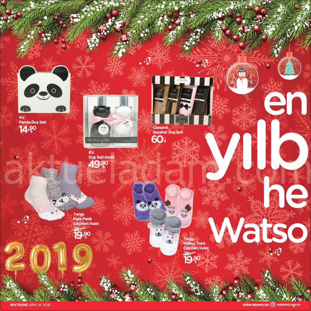 Watsons 2019 Yılbaşı Kataloğu 6