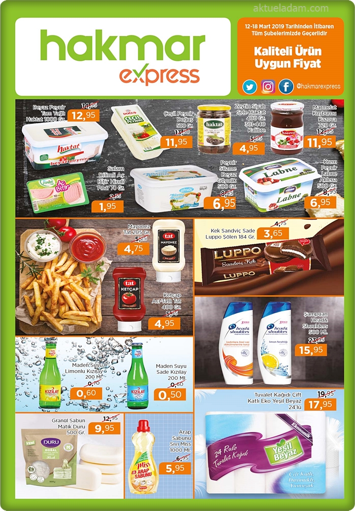 hakmar 14 mart 2019 gıda ürünleri
